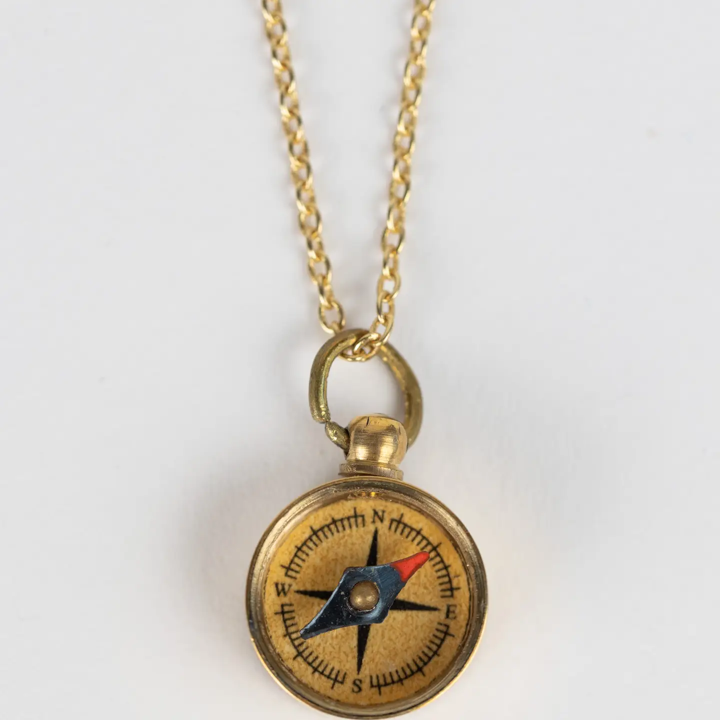 Find Your Way Compass Necklace