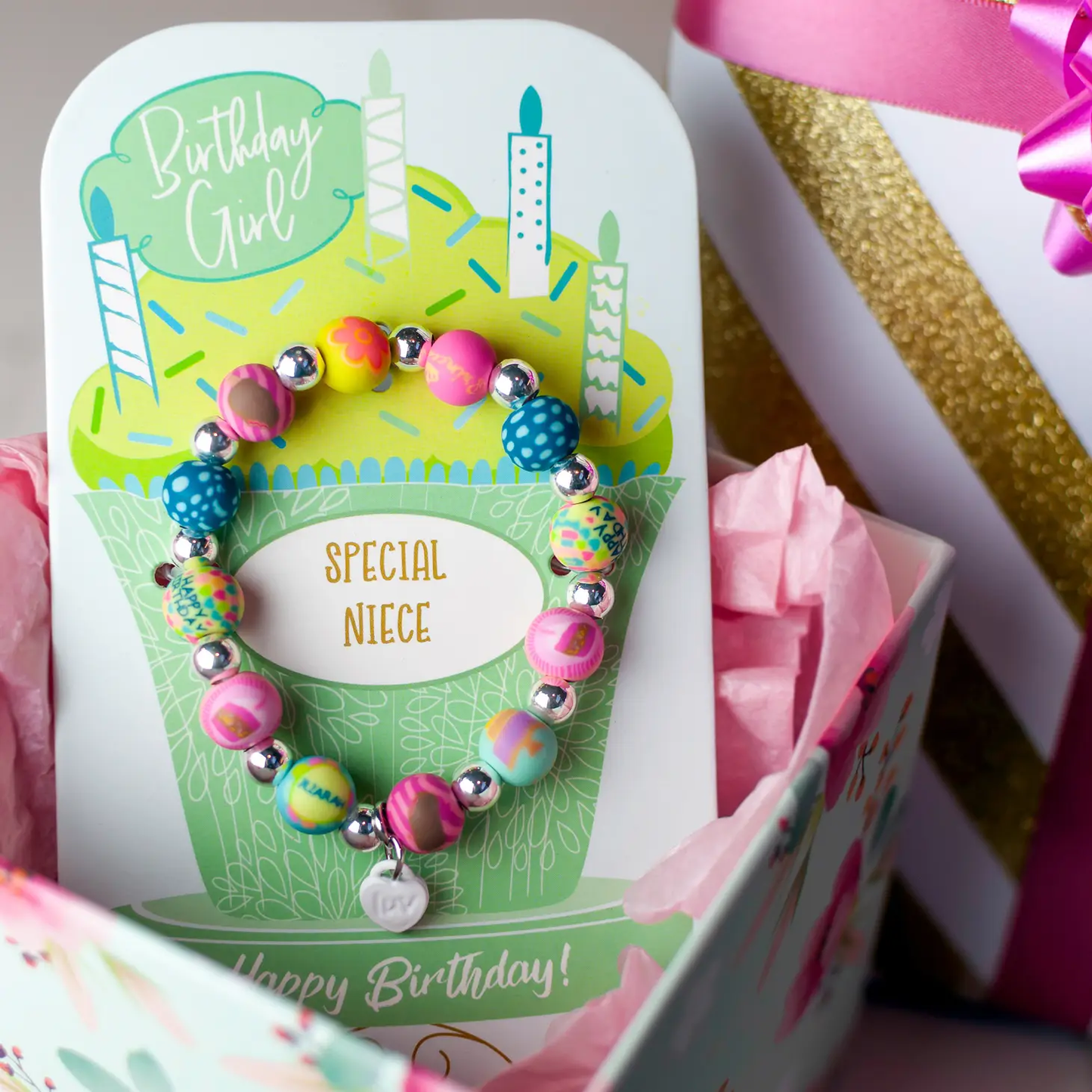 Girls Birthday Bracelet