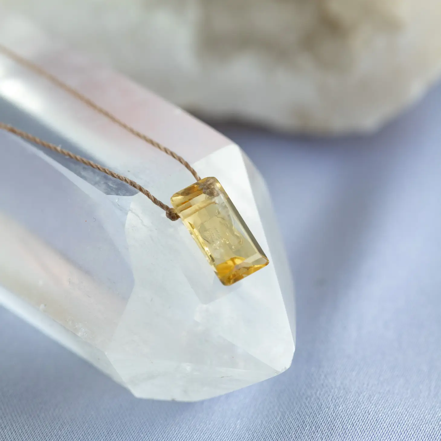 Refined Gemstone Necklace