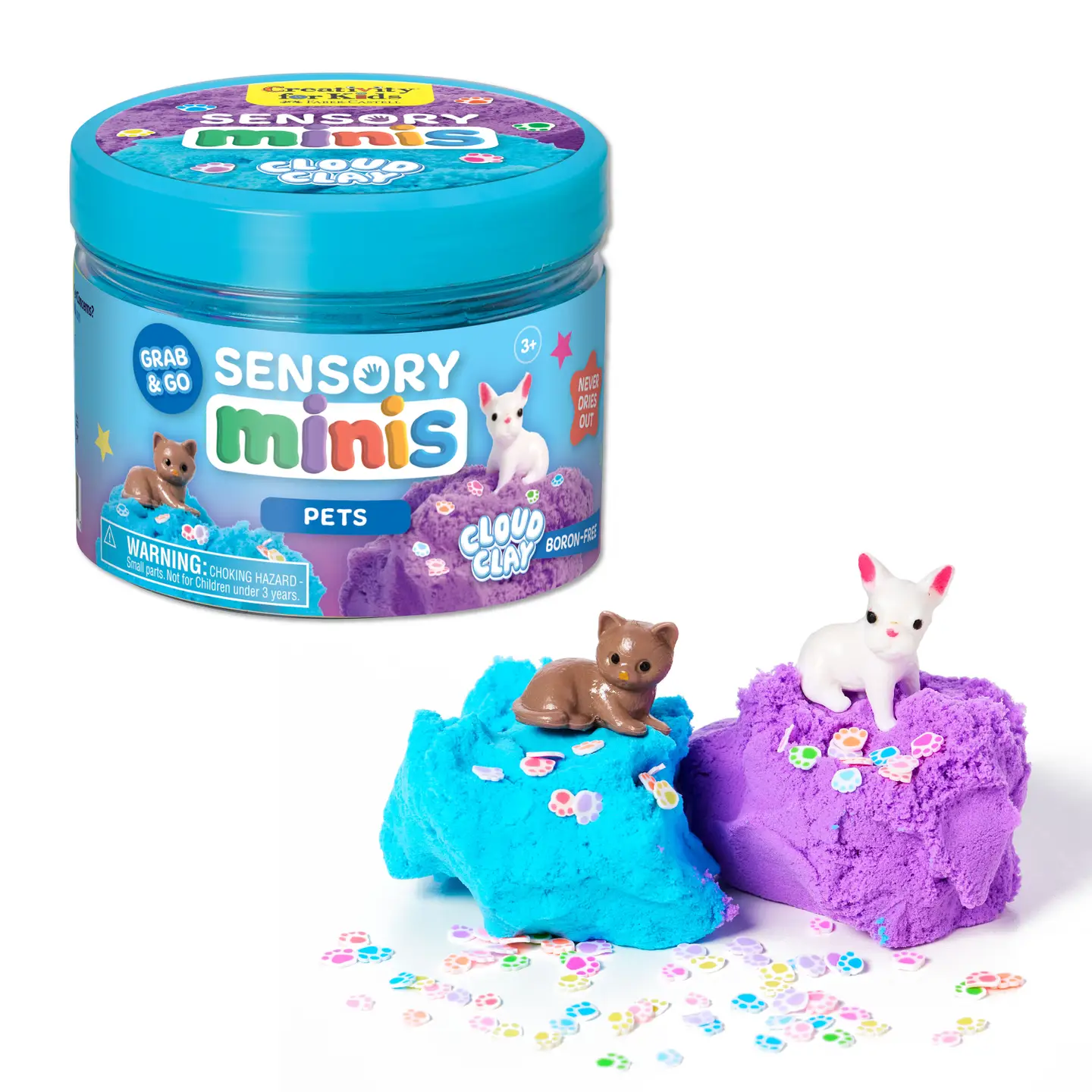Cloud Clay Sensory Mini Play Jar