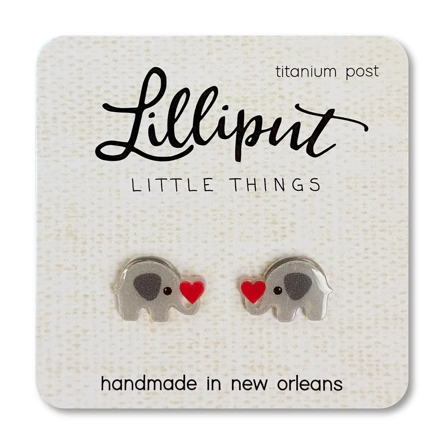 Cute Elephant Stud Earrings