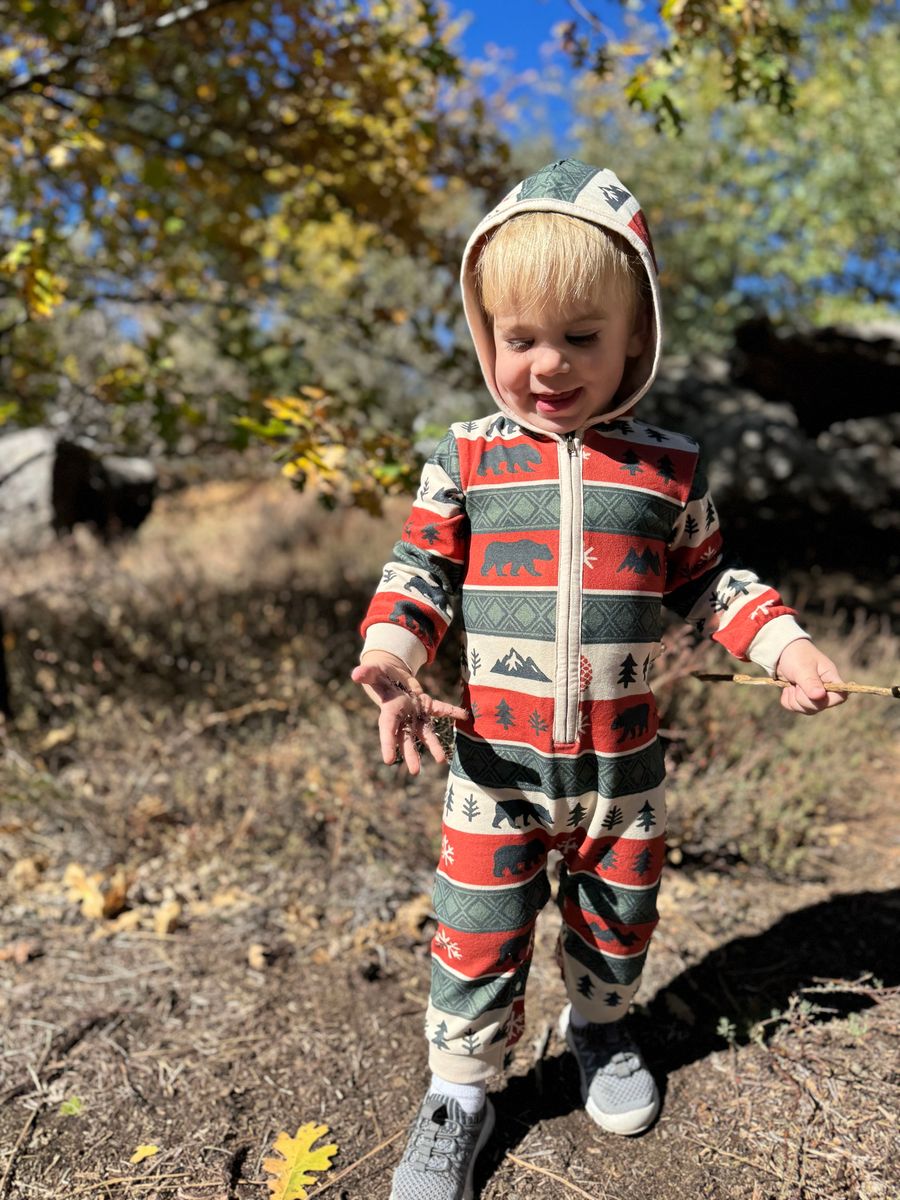 Baby Festive Stefano Hooded Romper