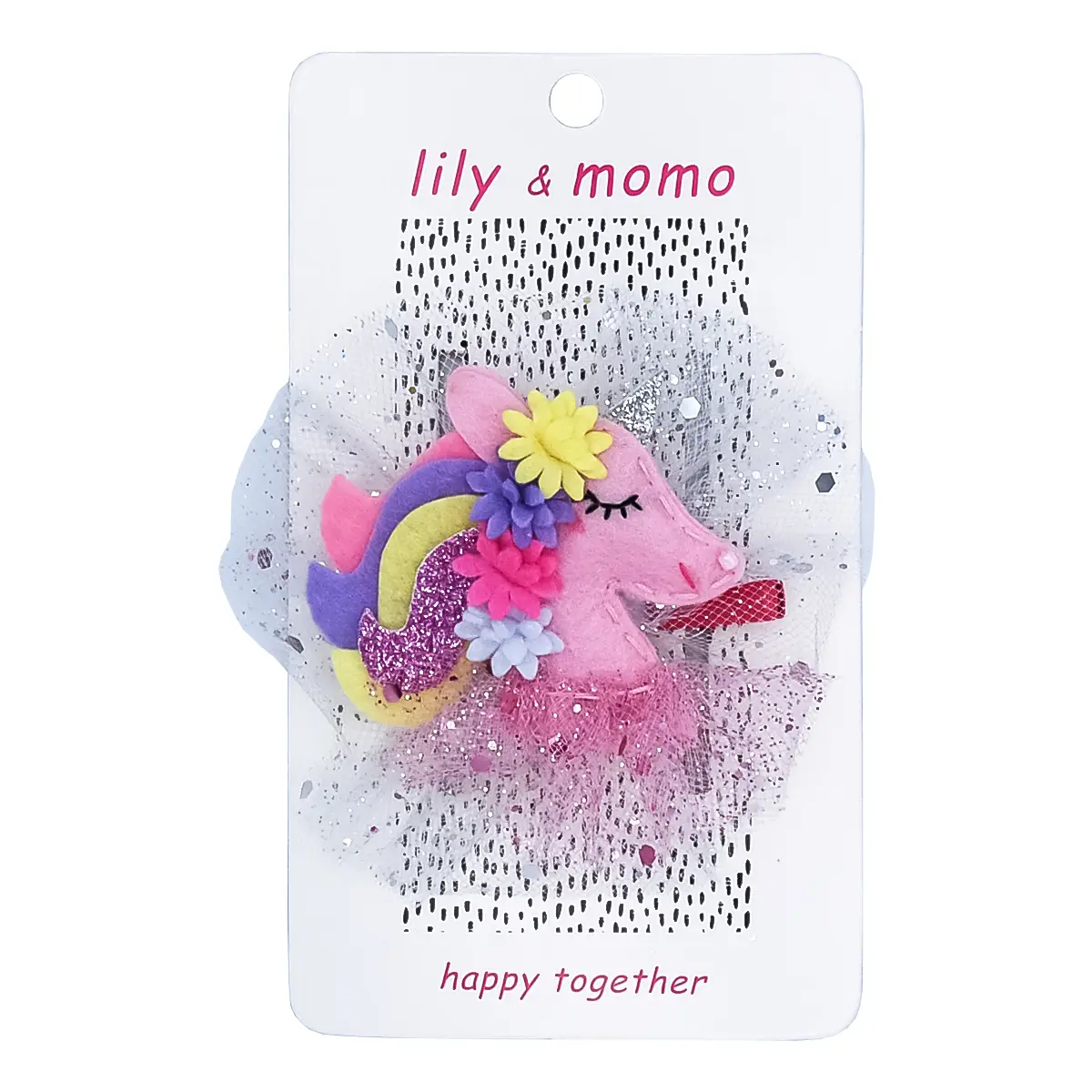 Pastel Unicorn Hair Clip