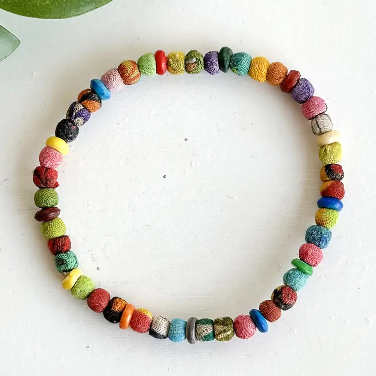 Kantha Milieu Color Bracelet