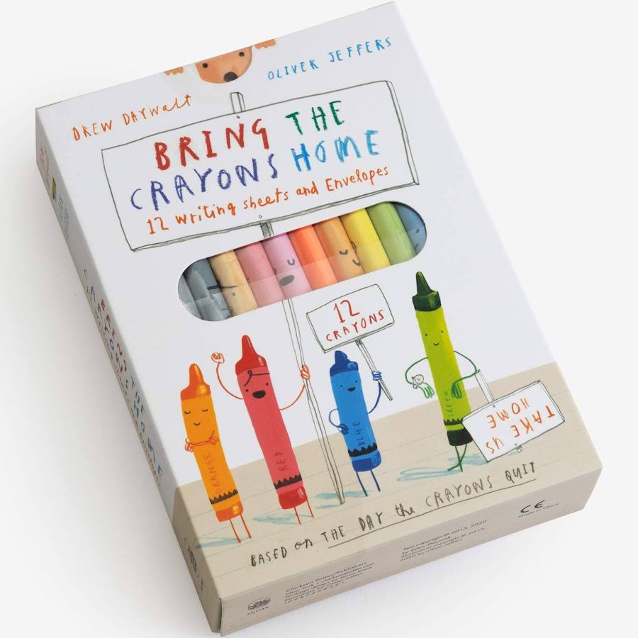 Bring The Crayons Home Sheets + Envelopes