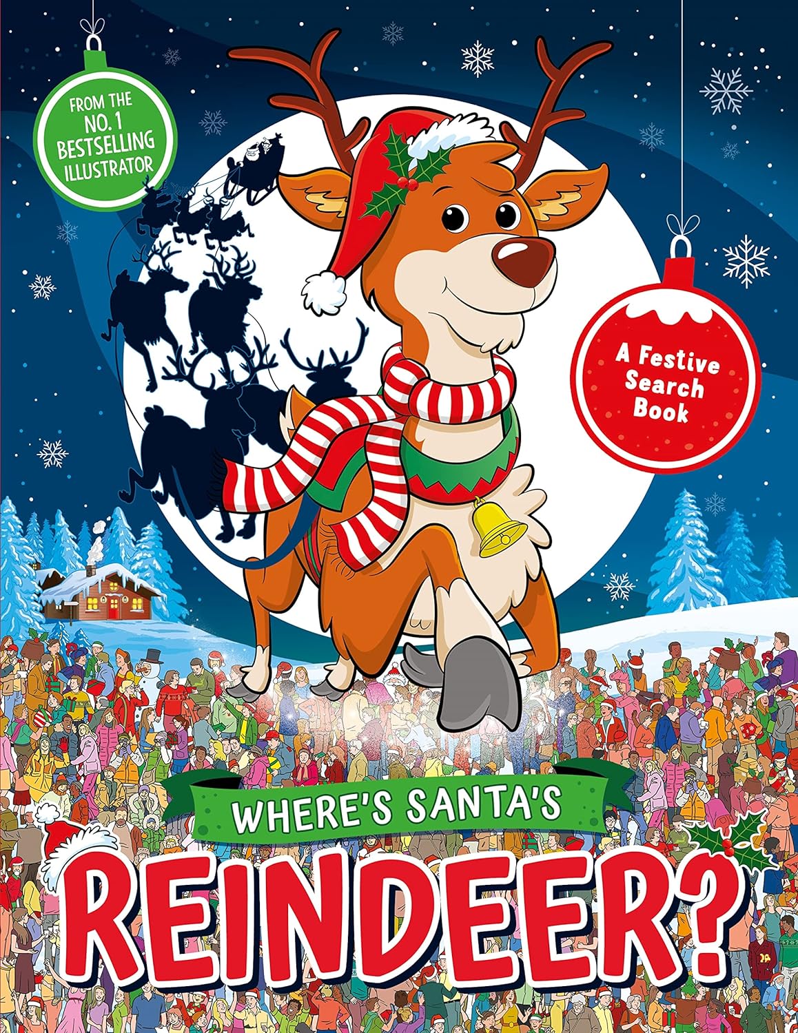 Where's Santa's Reindeer Book