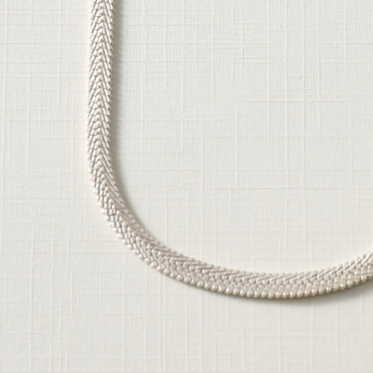 Zara Silver Tone Snake Necklace