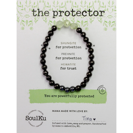 Petite Protector Bracelet Shungite