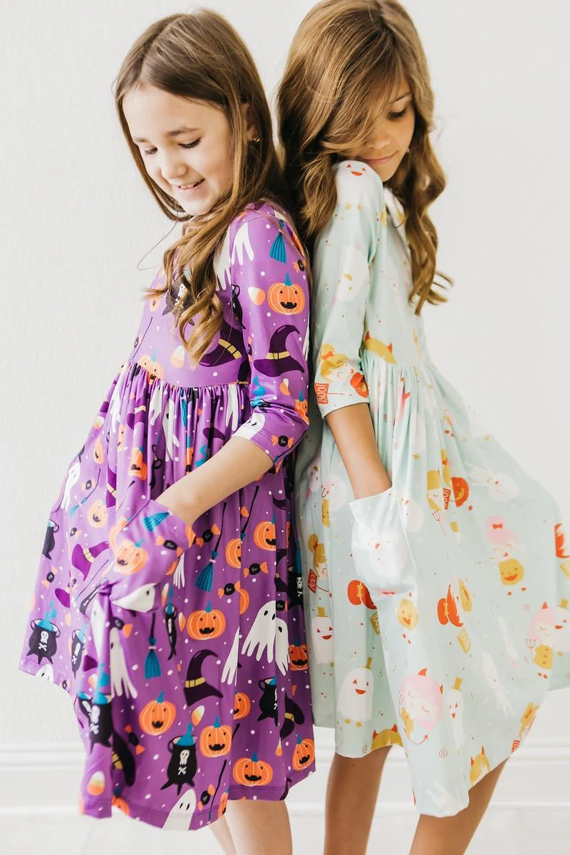 Girls No Tricks, Just Treats Dress
