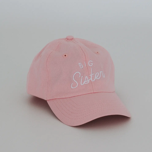 Big Sister Girls Baseball Hat