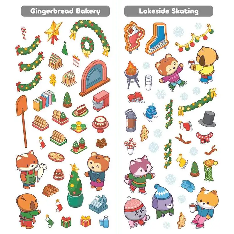 Sticker Therapy: Cozy Christmas
