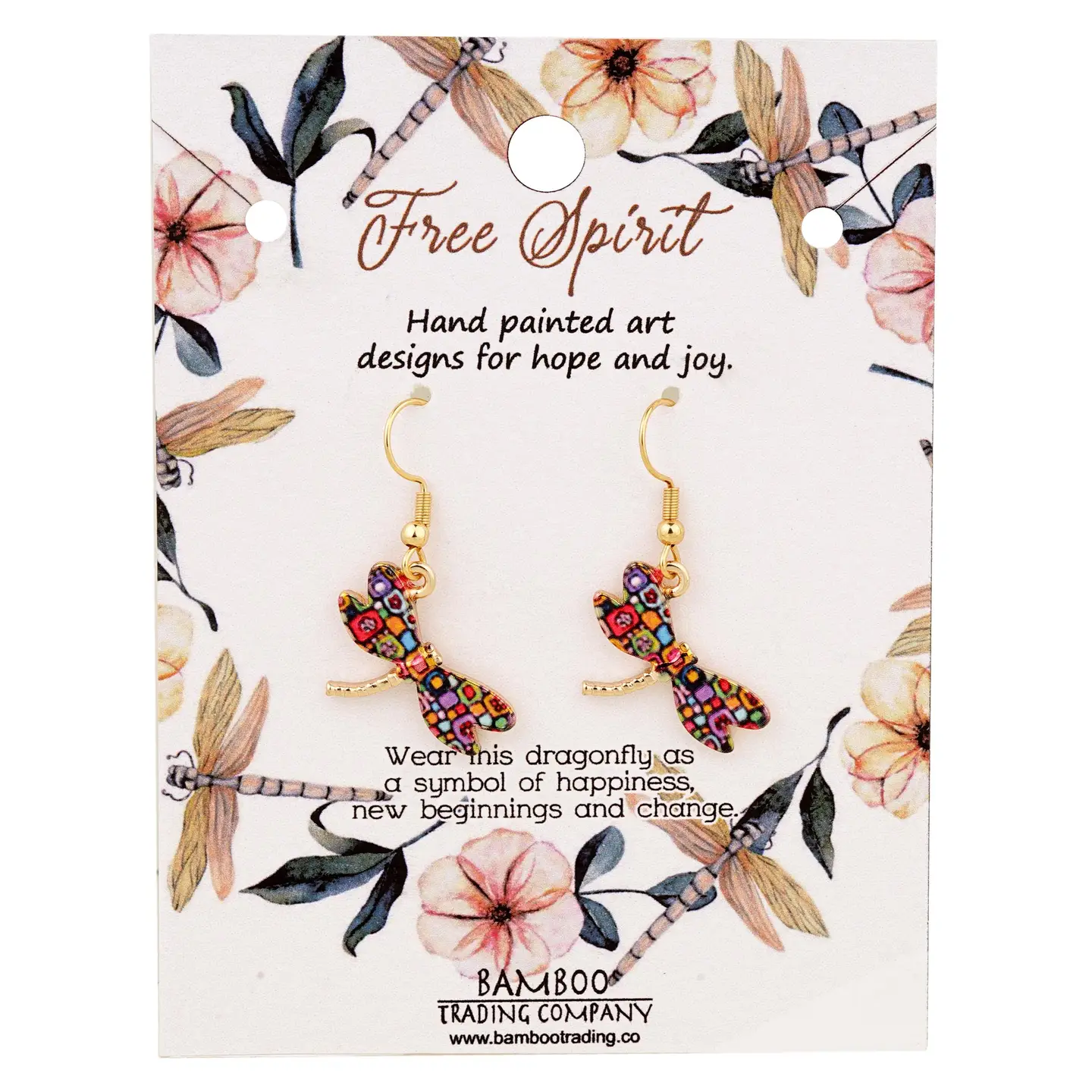 Free Spirit Dragonfly Earrings