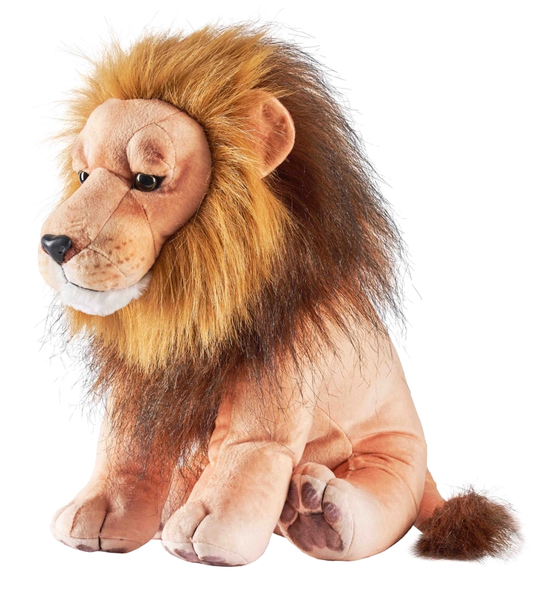 Artist Lion Stuffed Animal