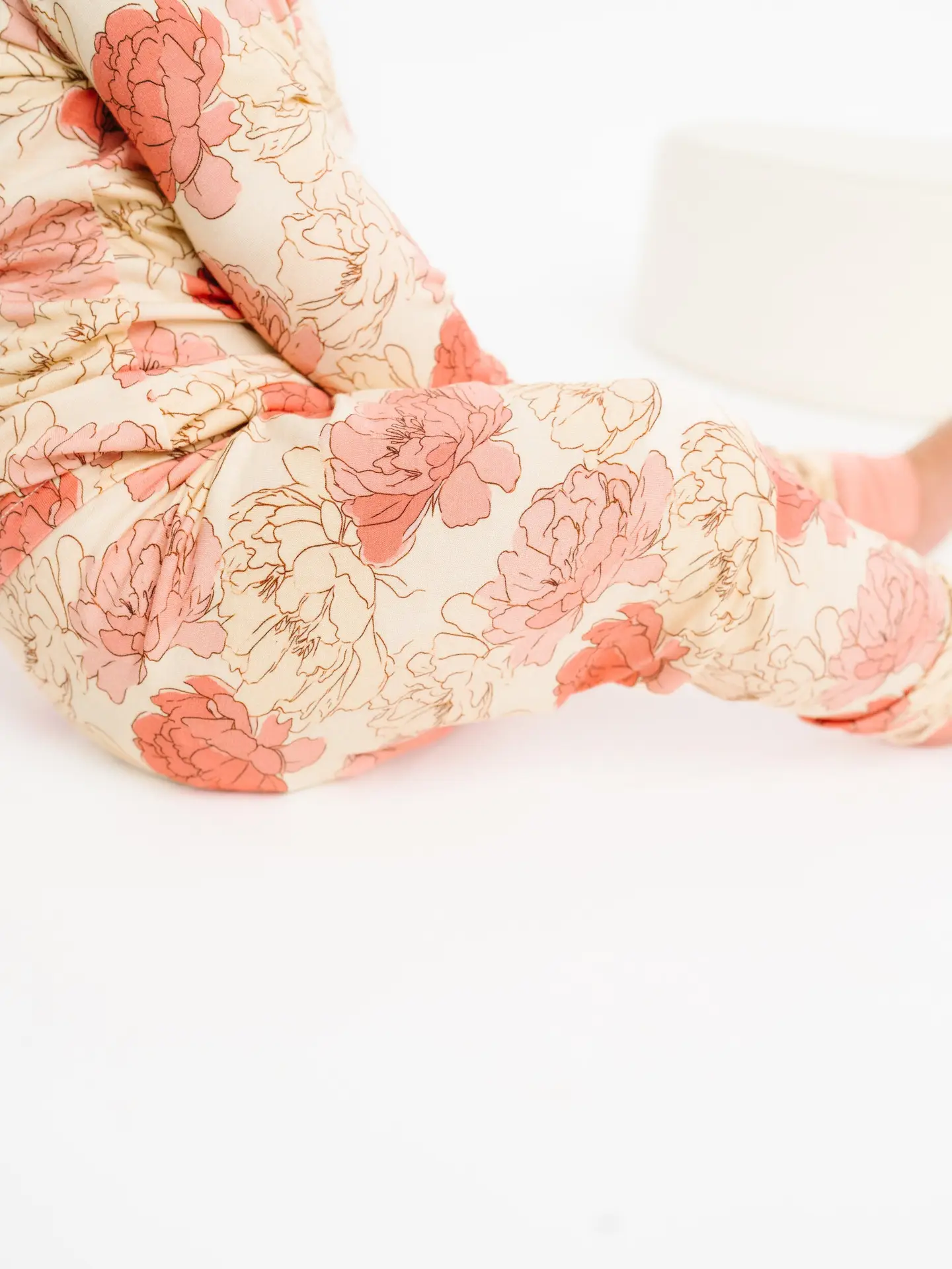 Girls Peony Bamboo Pajamas