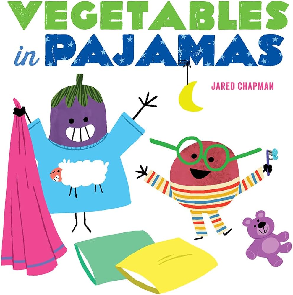 Vegetables in Pajamas Board Book