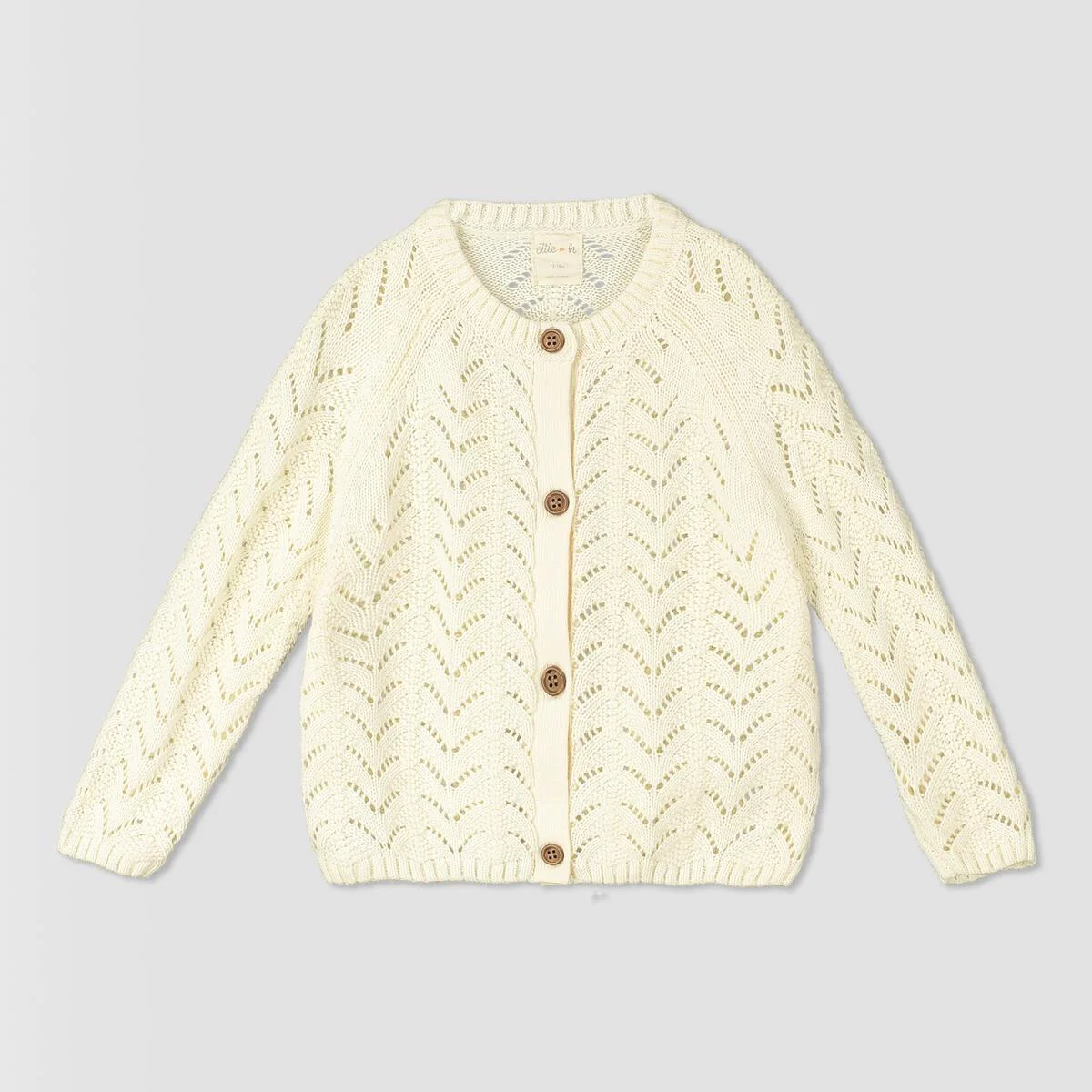 Baby Ivory Knit Sweater