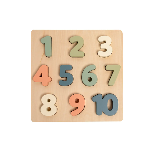 Wooden Numbers Puzzle