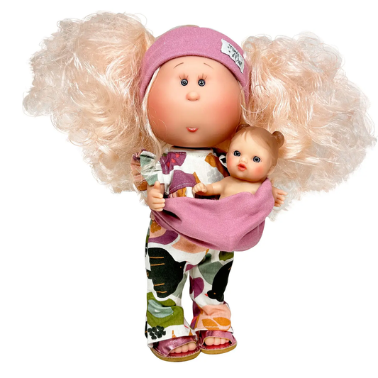 Mom Mia Doll with Baby Blonde