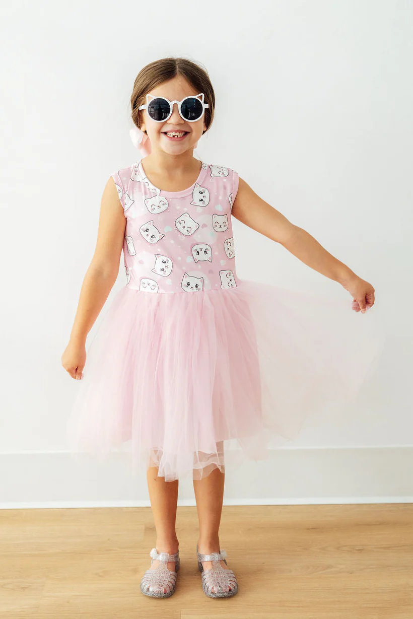 Pawsitively Adorable Cat Tutu Dress