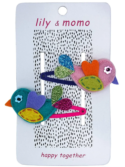 Little Birdies Hair Clips