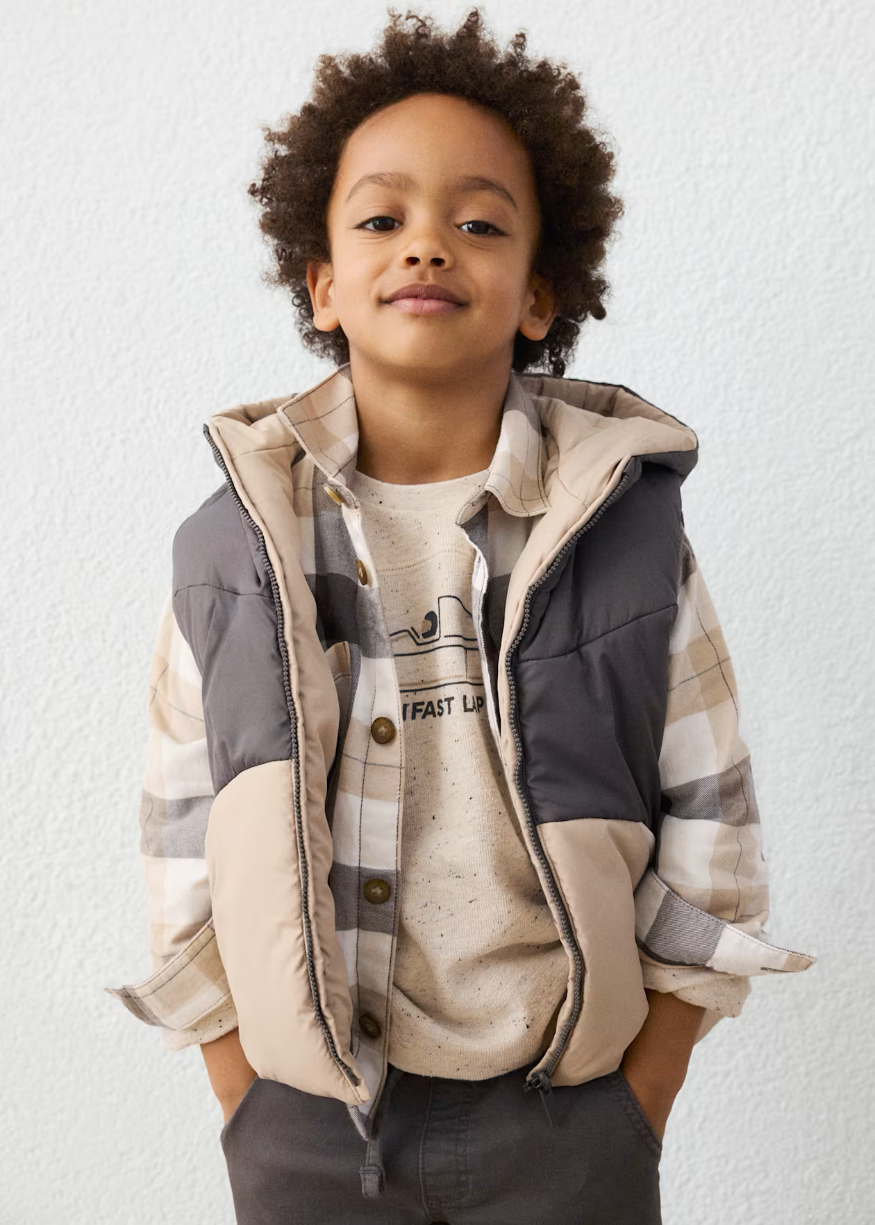 Boys Reversible Vest