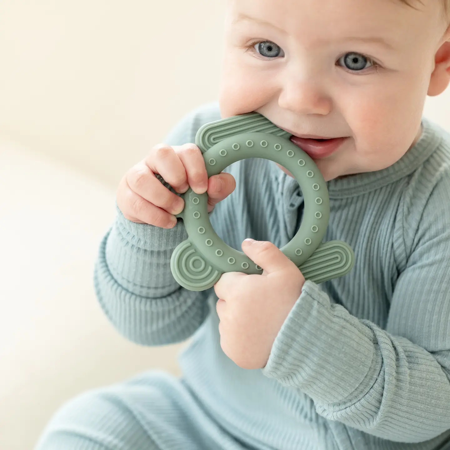 Frog Rattle Teether