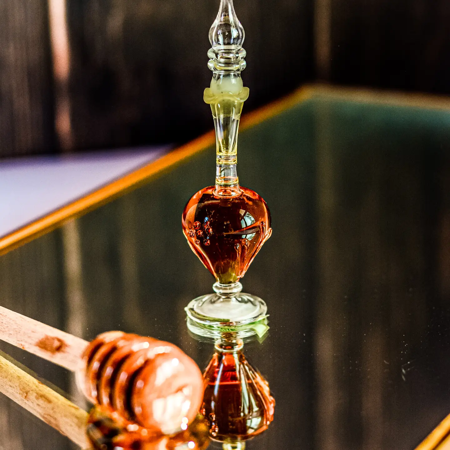 Handblown Glass Bottle Concentrated Perfume Oil