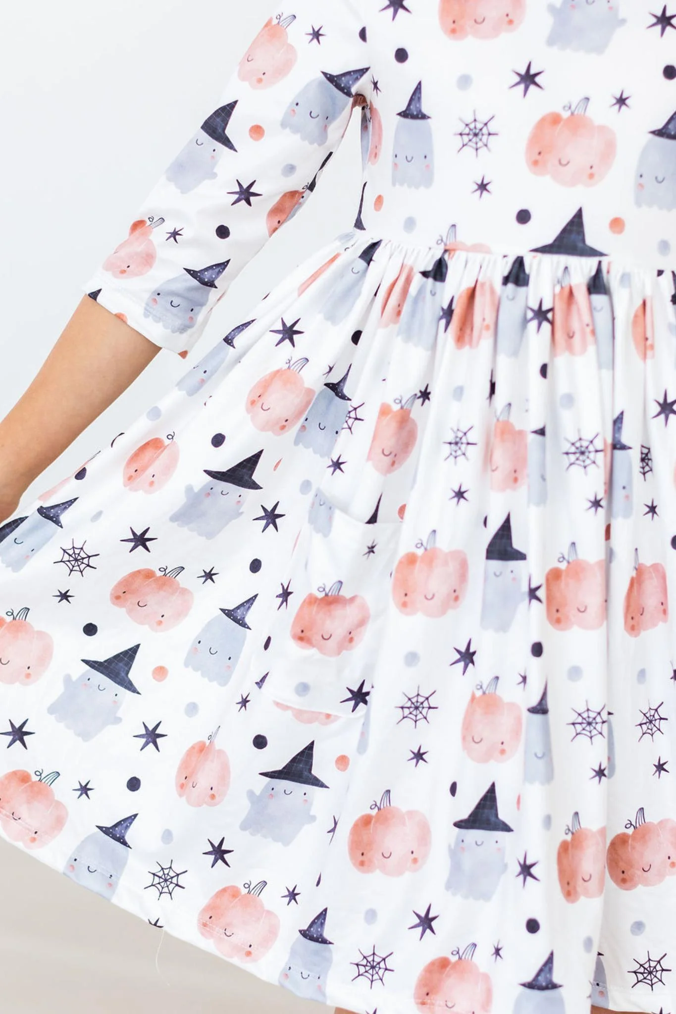 Girls Peek-a-Boo Twirl Dress