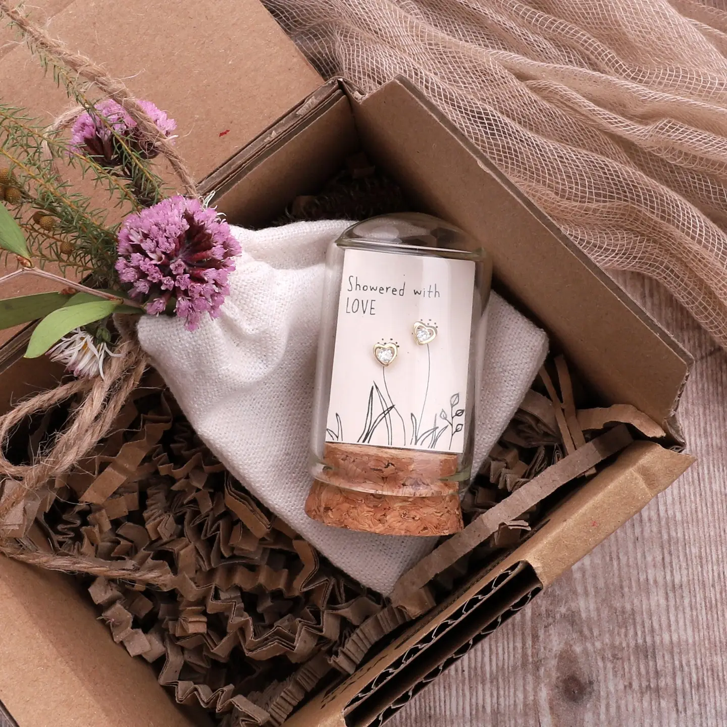 Showered With Love Crystal Earrings