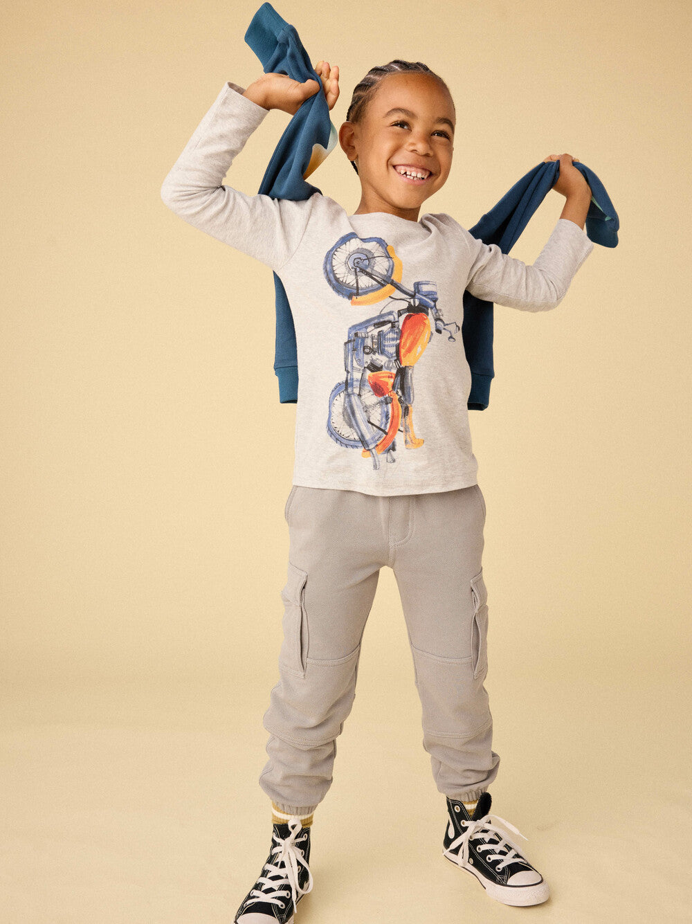 Kids Motor Bike Graphic Tee