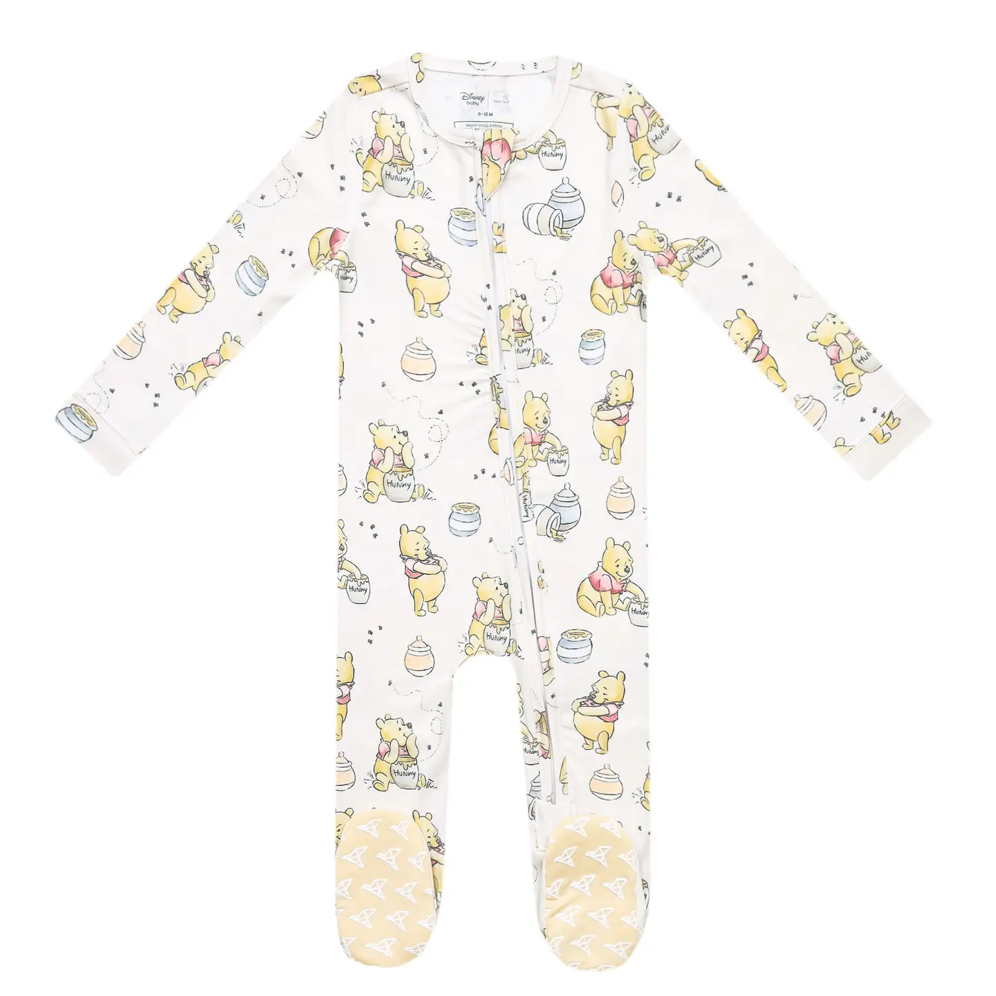 Winnie the Pooh Hunny Zip Up Footie