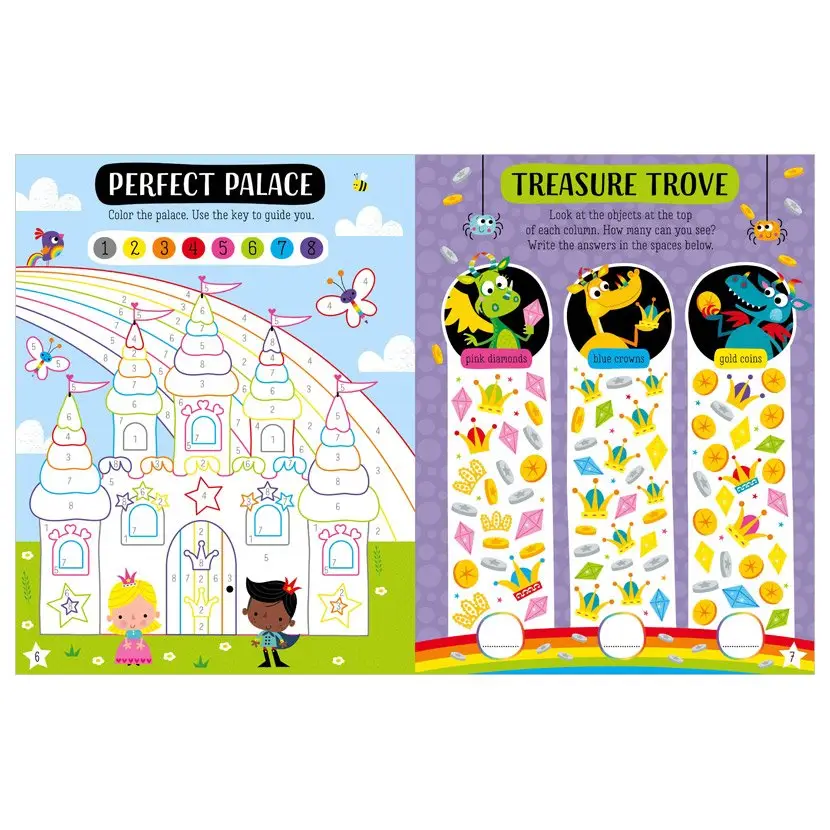 Rainbows Book Scratch Activity Book