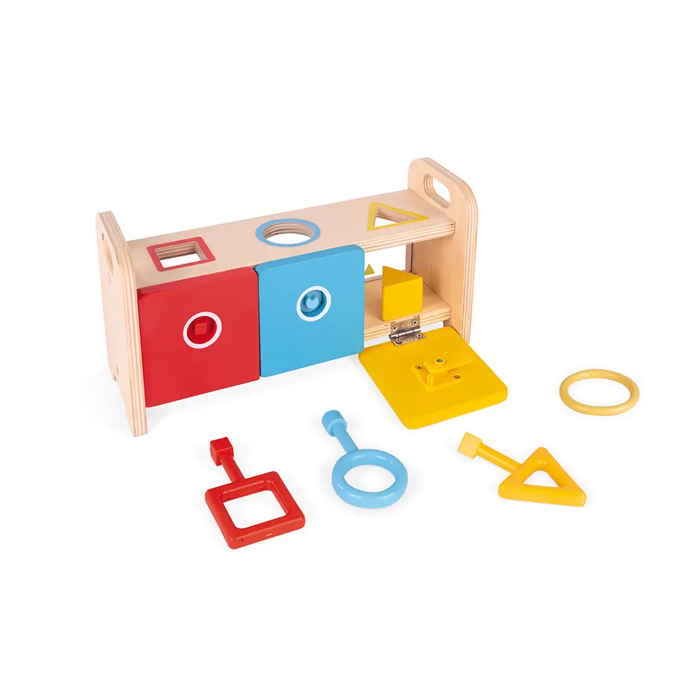 Shape Sorter Box With Keys