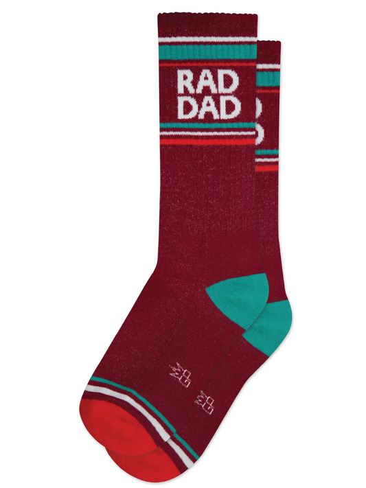 Rad Dad Crew Socks