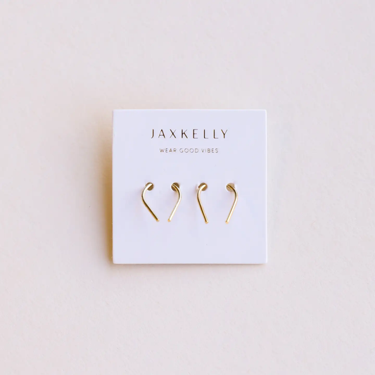Minimalist Horseshoe Earrings