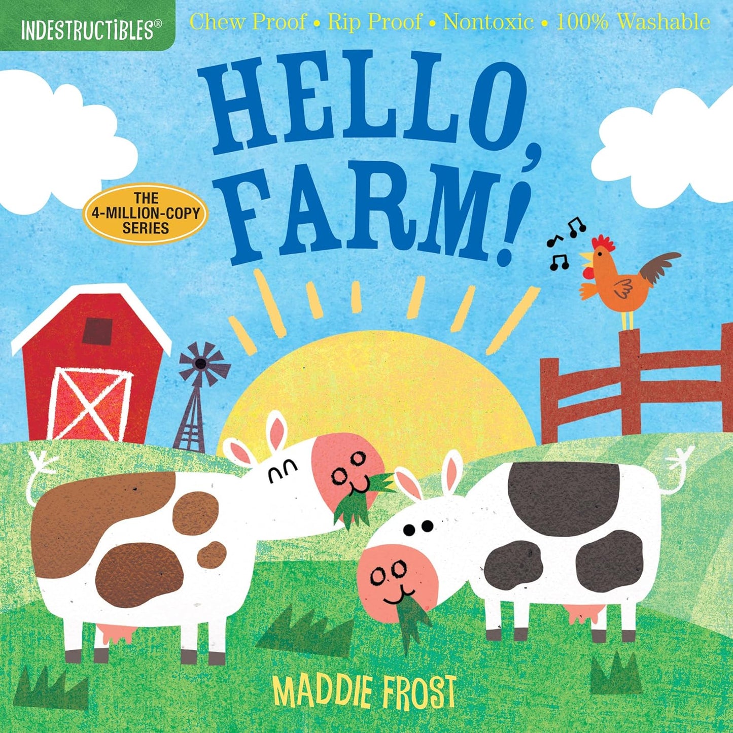 Indestructibles Hello Farm Book