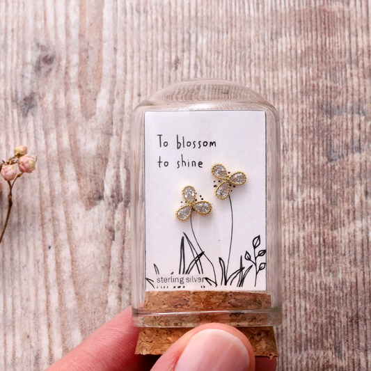 To Blossom To Shine Crystal Earrings