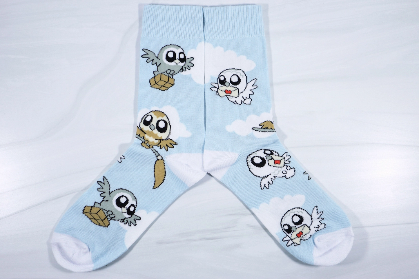 Magical Owl Delivery Socks