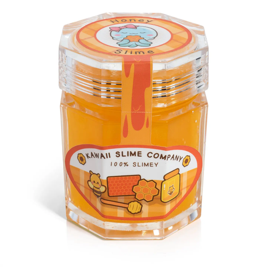 Homemade Honey Clear Slime