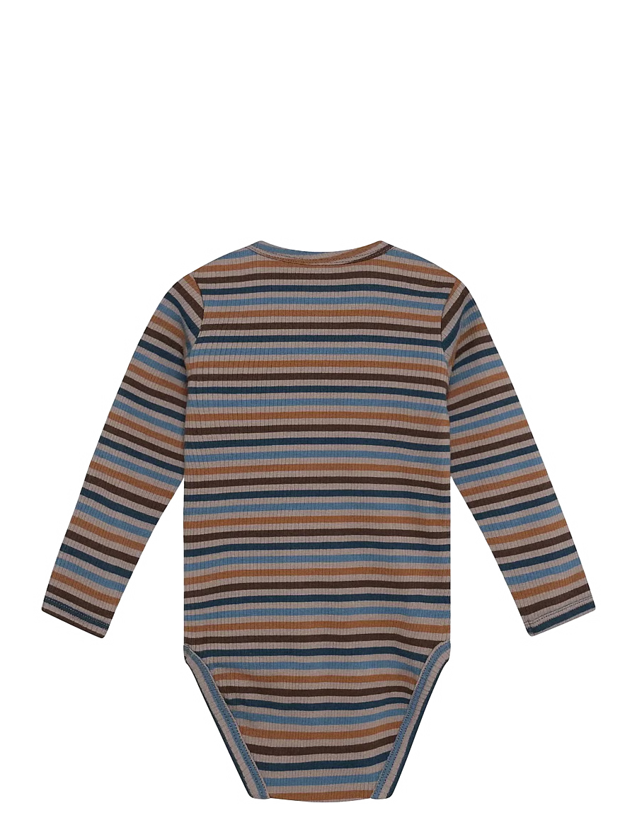 Baby Striped Ribbed Onesie