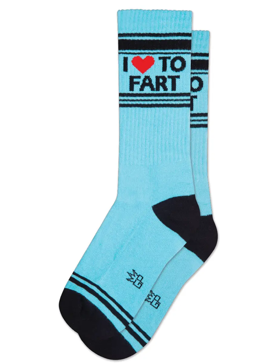 I Love To Fart Socks