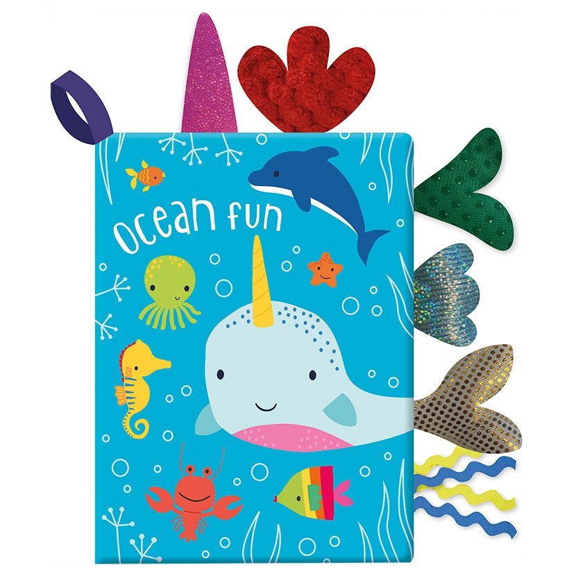 Ocean Fun Crinkle Soft Baby Book