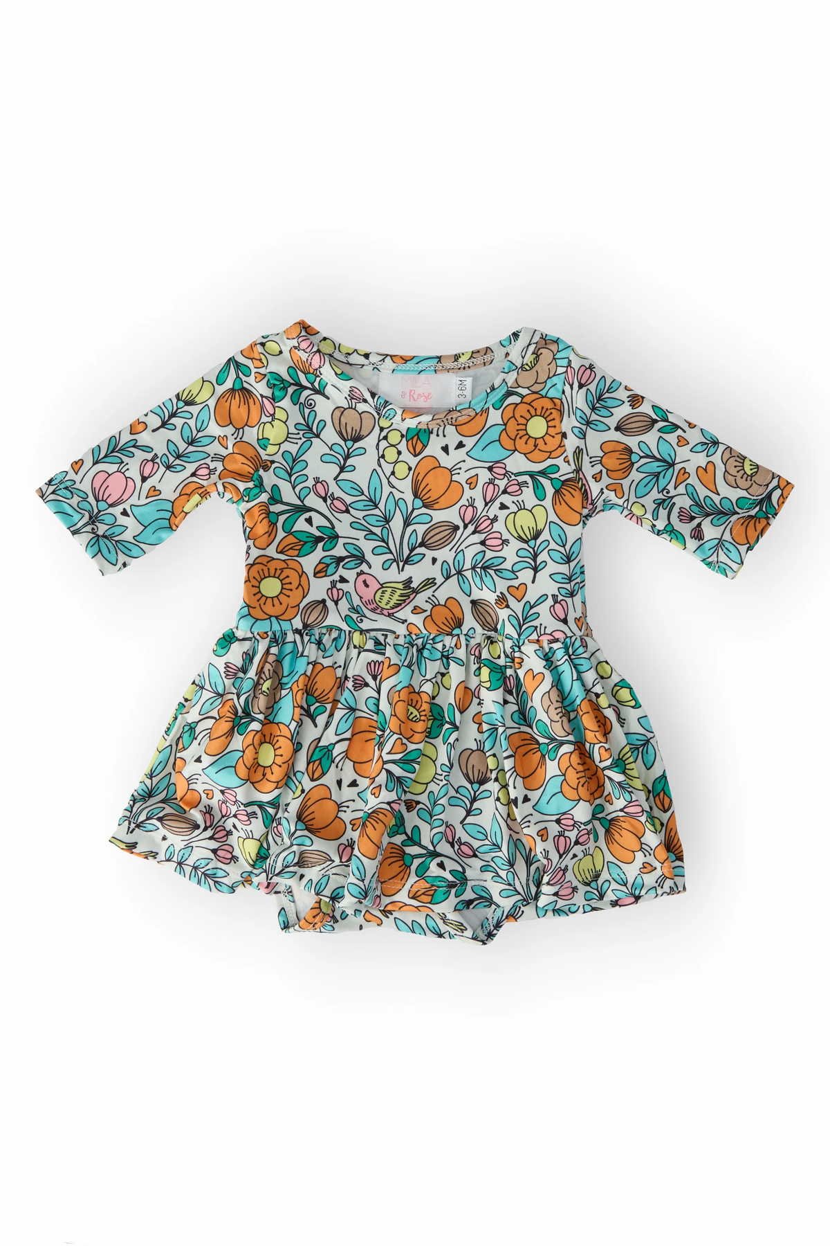 Vintage Vibes Bodysuit Dress