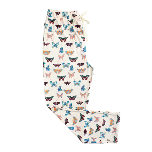 Wings of Paradise Butterflies Bamboo Pajama Pants