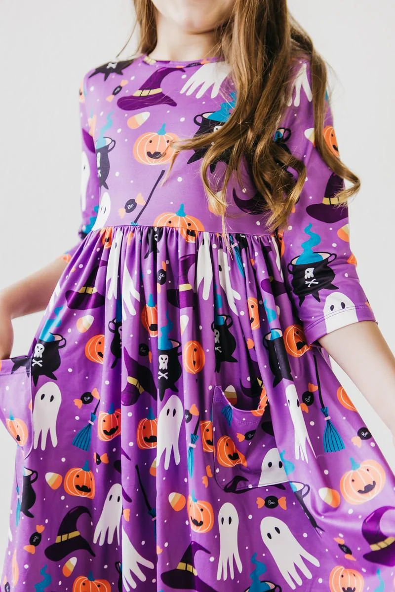Girls No Tricks, Just Treats Dress