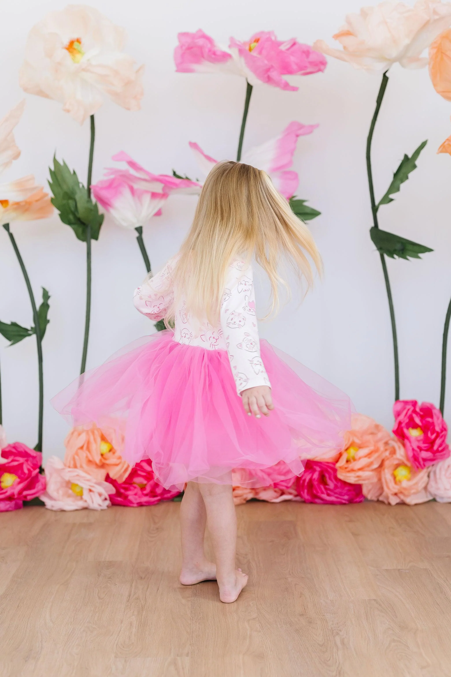 Purr-fectly Pink Cat Tutu Dress