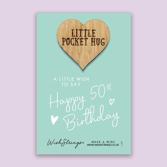 Pocket Hug - 50th Birthday