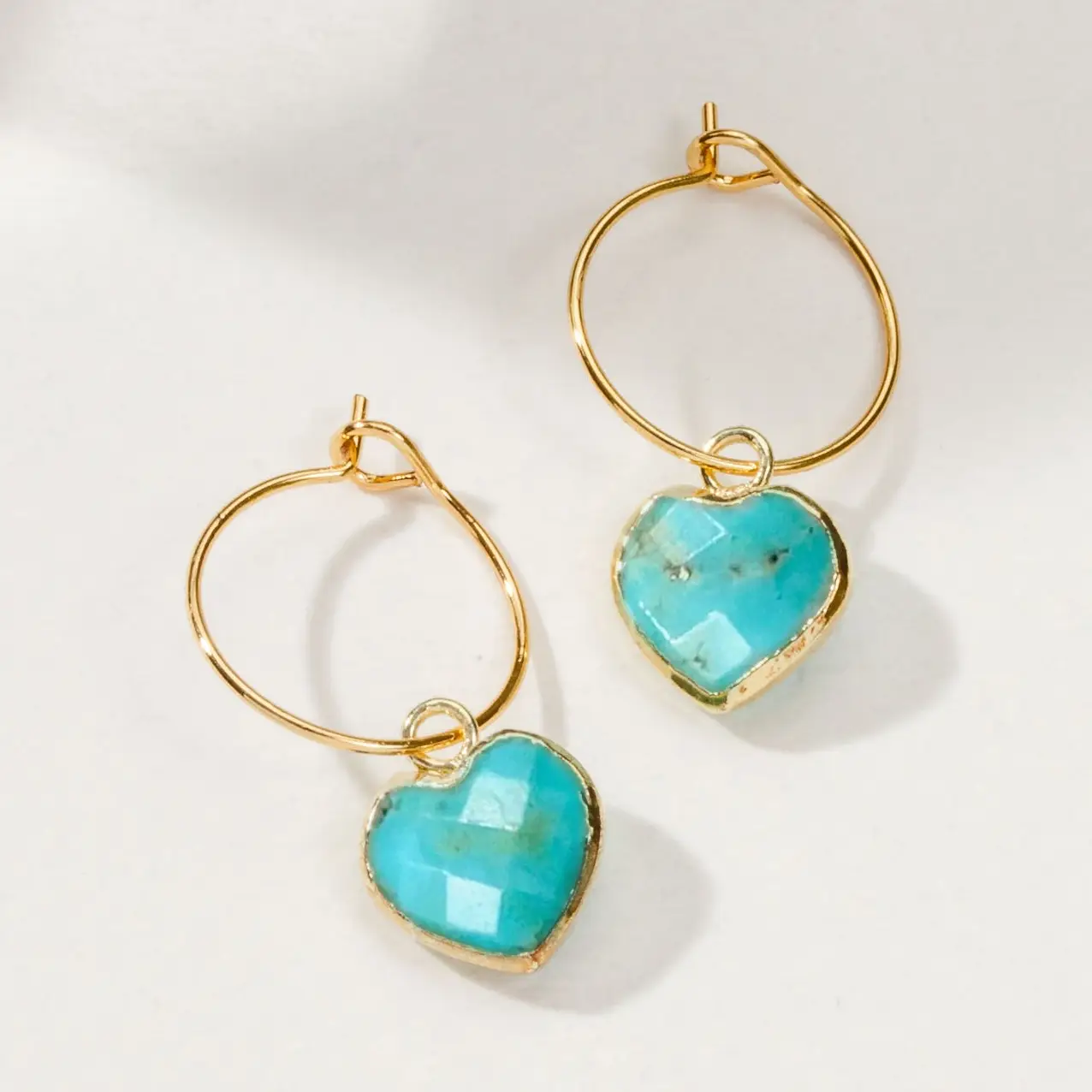 Conversation Heart Mini Hoop Earrings