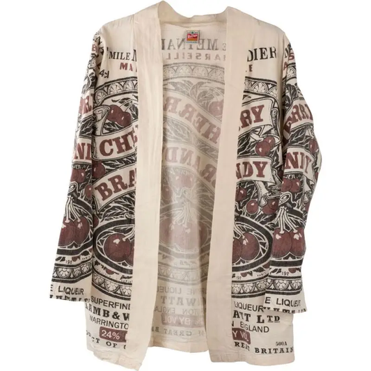 Cherry Brandy Long Cardigan