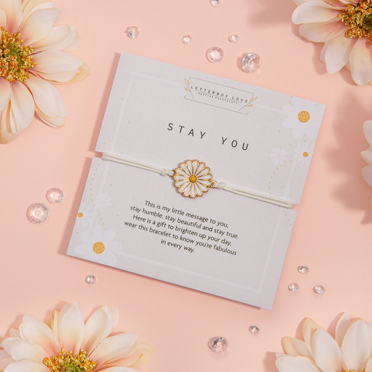 Stay You Daisy Wish Bracelet